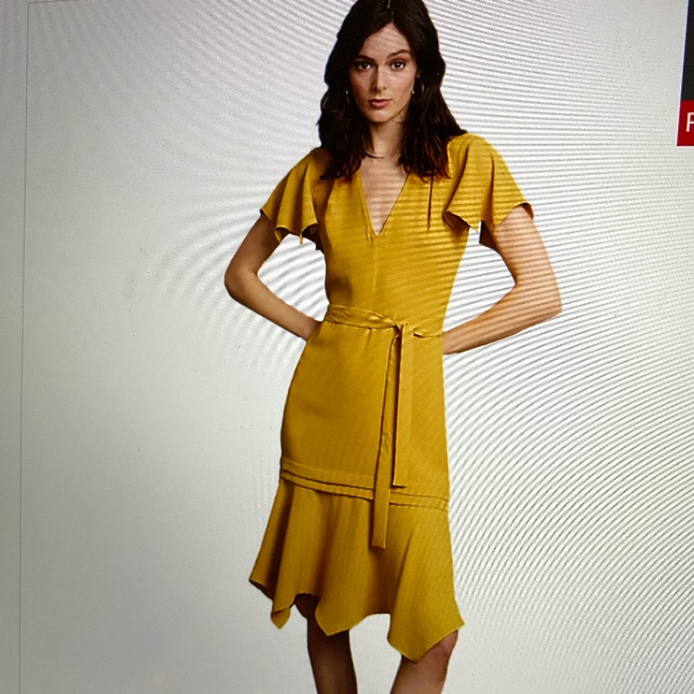 Graciella Dress in MAIZE